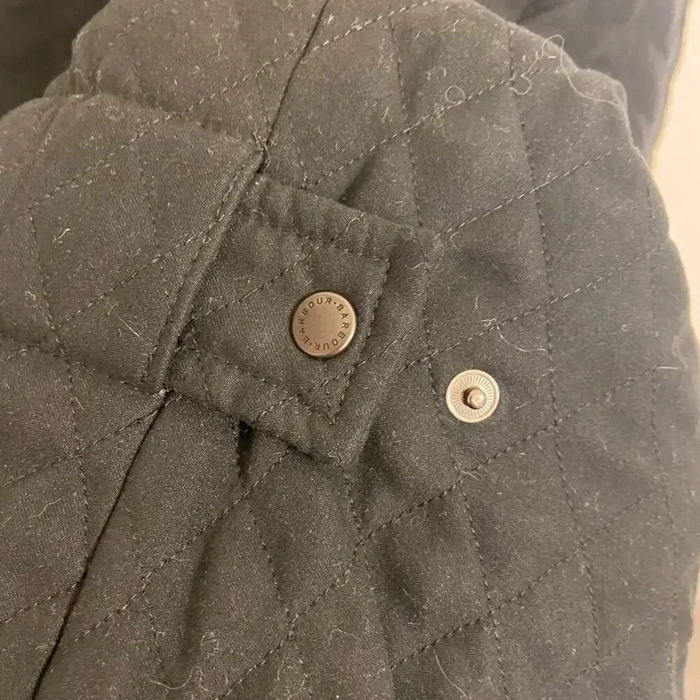 Barbour Quilted Utility Jacket - Olive - image 6